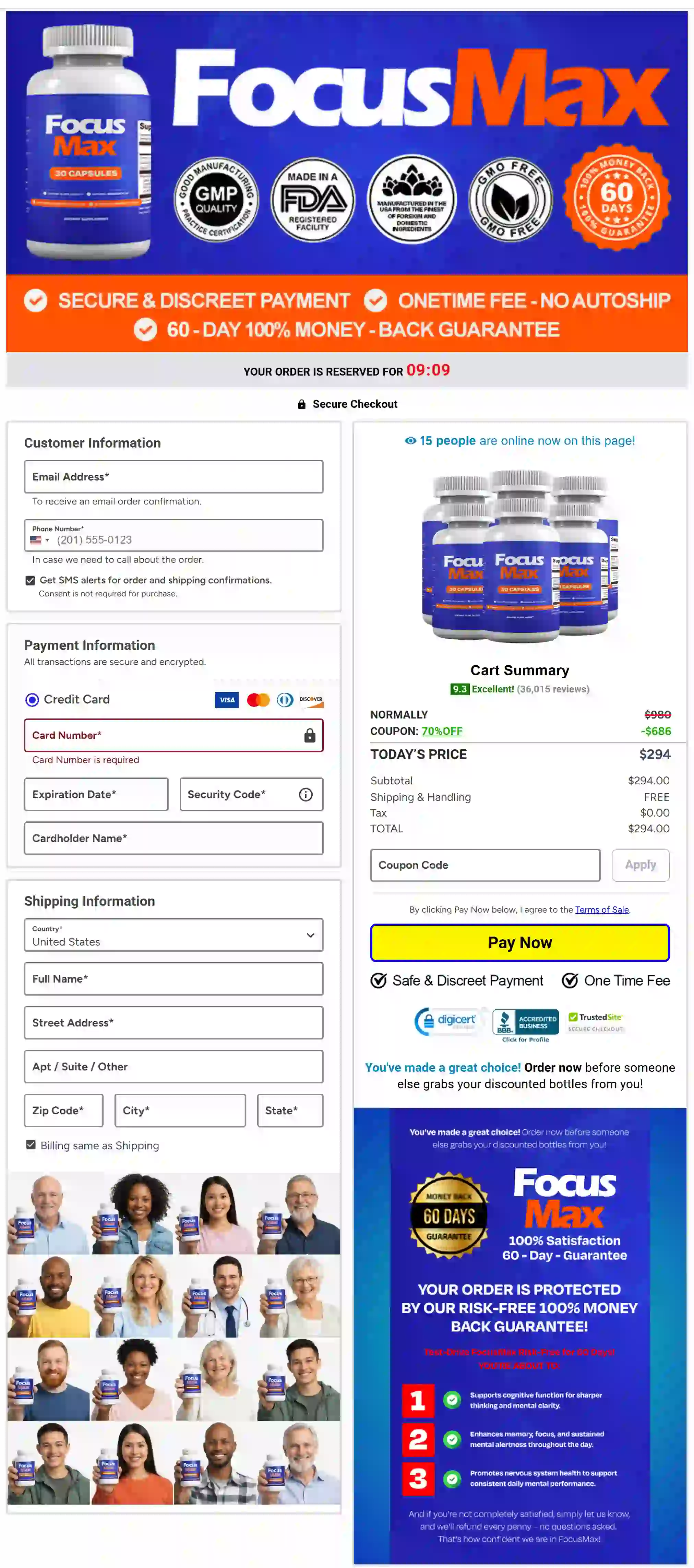 FocusMax secure label