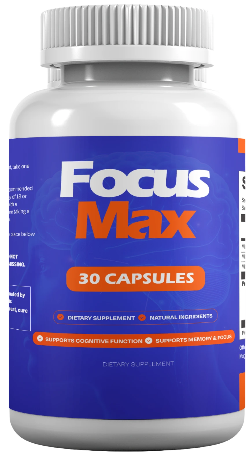 FocusMax lifestyle support